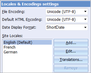 Internationalization and Localization